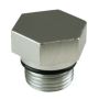 Moroso 97007 Drain Plug w/O-Ring -8An 3/4in-16 - Hex Head - Single