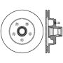 Stoptech 127.80003L Slotted & Drilled Sport Brake Rotor