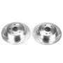PowerStop JBR788XPR PowerStop Evolution Performance Drilled, Slotted & Plated Brake Rotor Pair