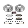 PowerStop K6197-36 Z36 Truck and SUV Carbon-Fiber Ceramic Brake Pad and Drilled & Slotted Rotor Kit