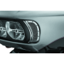 Kuryakyn 6518 Mesh Headlight Vent Accents Chrome