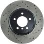 Stoptech 128.34071L 04-10 BMW 5-Series & 6-Series Drilled Left Front Rotor