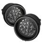 SPYDER 5015563 LED Fog Lights w/Switch - Clear