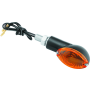 BikeMaster 266016 Ministalk Marker Light Oval - Black/Amber