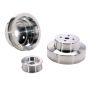 BBK Performance Parts 1603 1988-1995 GM TRUCK 4.3/5.0/5.7L 3PC UNDER DRIVE PULLEY KIT (ALUMINUM)