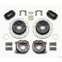 Wilwood 140-13320-D Dynapro Lug Mount P/S Park Brake Kit Drilled Small Ford 2.36in Off Bronco 5 x 5.50