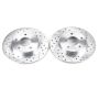 PowerStop AR8245XPR PowerStop Evolution Performance Drilled, Slotted & Plated Brake Rotor Pair