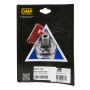 OMP RACING, INC. OMPEA0-0460 Master Disconnect Switch 2 Pole w/ Removable Key