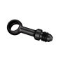 Goodridge P592-03-04ZBK Straight Banjo Adaptor for 7/16 Bolt