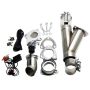 Granatelli Motor Sports 303522 Electronic Exhaust Cutout Systems - Aluminized Mild Steel - Slip Fit