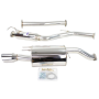 Invidia HS14HC2G3S 14-15 Honda Civic Si K24 Coupe Q300 Rolled Stainless Steel Tip Cat-back Exhaust