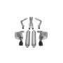 CORSA Performance 14463BLK Corsa 2012-2013 Dodge Charger SRT-8 6.4L V8 Black Sport Cat-Back Exhaust