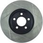 Stoptech 126.61072SR Power Slot 03-08 Crown Victoria/Grand Marquis/Lincoln Town Car Front Right Slotted Rotor