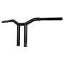 Burly Brand B12-6071SB Dominator Straight 10in Satin Black 1.25in O.D.