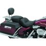 Mustang Motorcycle 75910 Mustang 00-11 Yamaha V-Star 1100 Classic,02-11 V-Star 1100 Silverado 2PC Seat w/Studs - Black