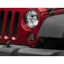 Raxiom 07-18 Jeep Wrangler JK Axial Series LED Amber Turn Signals (Smoked)