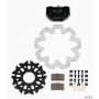 Wilwood 140-11774 GP320 Right Rear Kit SA Rotor 10.50in SuperAlloy Solid Rotor