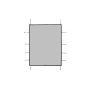 Rampage 97-06 Jeep Wrangler (TJ) 2-Door Mesh Shade Top - Black