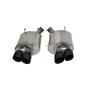 CORSA Performance 14321BLK Corsa 2013-2014 Ford Mustang Shelby GT500 5.8L V8 Black Sport Axle-Back Exhaust