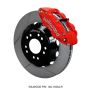 Wilwood 140-15304-R Narrow Superlite 6R Front Hat Kit 14.00 Red 63-87 C10 w/  Pro Spindles