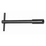 RACING POWER CO-PACKAGED RPCR6019 Black Alum T-Bar Wing N ut 4In With 1/4-20 (4)