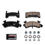 PowerStop Z23-154 PowerStop - Z23 Daily Driver Carbon-Fiber Ceramic Brake Pads with Hardware Kit