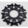 Wilwood 300-10743 Rotor Adaptor Floating - Sprint Right Rear 9 x 7.00 BC Splined