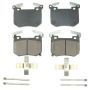 PowerStop 17-2144 PowerStop - Z17 Low-Dust Ceramic Brake Pads with Hardware