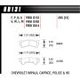Hawk Performance HB131U.595 DTC-70 Disc Brake Pad