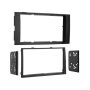 Metra 95-9009 Double DIN Installation Kit for 2004-Up VW Touareg Vehicles, Black