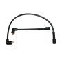 Moroso 27161 85-96 Harley-Davidson FLT/FLHT/FLHR/FLTR/FLHS Suppression Core Wire Set - Black