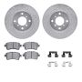 Dynamic Friction 7512-01002 Rotor Kit