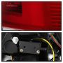 SPYDER 5086075 LED Tail Lights - Version 2 - Red Clear