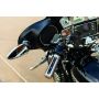 Kuryakyn 6122 Heavy Industry Grips Throttle-By-Wire Chrome