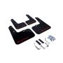 Rally Armor MF24-UR-BLK/RD Black Mud Flap/Red Logo