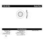 Stoptech 128.44158L Drilled Sport Brake Rotor