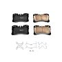 PowerStop 17-1282 PowerStop - Z17 Low-Dust Ceramic Brake Pads with Hardware