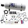 Nitrous Express 20927-15 SPORT COMPACT EFI DUAL STAGE (35-75) X 2 WITH 15LB BOTTLE