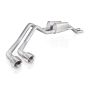 Stainless Works 08F150TDRT 2004-08 F150 5.4L Exhaust 2-1/2in Chambered Mufflers Behind Passenger Tire Exit