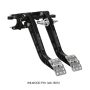 Wilwood 340-15072 Adjustable-Trubar Dual Pedal - Brake / Clutch - Fwd. Swing Mount - 6.25:1