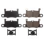 PowerStop 17-1925 PowerStop - Z17 Low-Dust Ceramic Brake Pads with Hardware