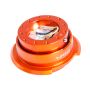 NRG Quick Release Kit Gen 2.8 - Orange Body / Titanium Chrome Ring