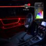 XKGLOW XK-FO-STA XK Glow Fiber Optic Roll 3pc LED Head XKchrome App Controlled Fiber Optic LED Accent Light Kit 6ft