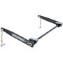 RockJock XJ Antirock Sway Bar Kit Front Bolt-On Aluminum Mounts 17in Forged Arms