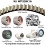 Dayco WP328K1A Water Pump Kit