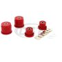 Prothane Honda S2000 Rear Diff Bushings - Red