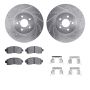 Dynamic Friction 7512-13047 Rotor Kit