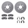 Dynamic Friction 4512-72055 Rotor Kit