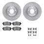 Dynamic Friction 6512-80323 Rotor Kit