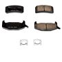 PowerStop 17-377 PowerStop - Z17 Low-Dust Ceramic Brake Pads with Hardware